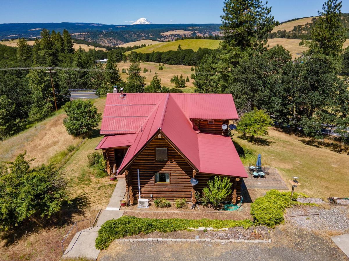 Rowland Log Cabin Home Lyle Bagian luar foto